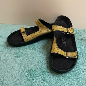 Birkenstock Tatami Ostrich-like upper W10  Very little wear.